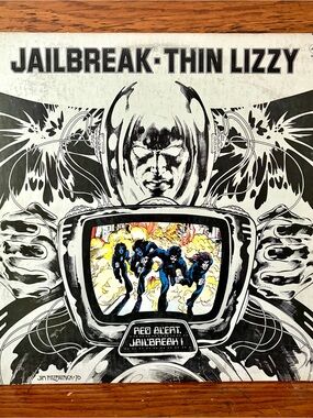 Thin Lizzy "Jailbreak" Vinyl 1979